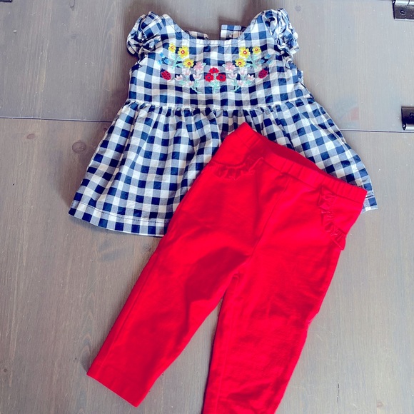 2/$15🍒 2 Piece Baby Girl’s Summer Outfit - Picture 1 of 5